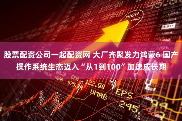 股票配资公司一起配资网 大厂齐聚发力鸿蒙6 国产操作系统生态迈入“从1到100”加速成长期